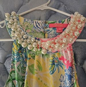 Lilly Pulitzer Cheek to Cheek maxi dress EUC size Small